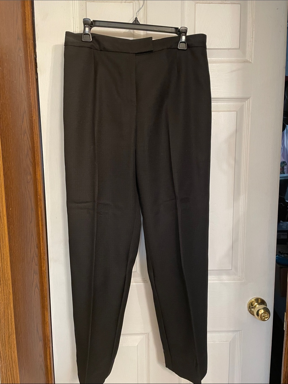 Evan Picone Black Women's Two-Piece Pant Suit with Button Jacket - Picture 6 of 6